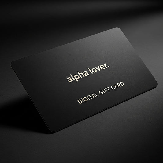 An image showing the Alpha Lover Digital Gift Card