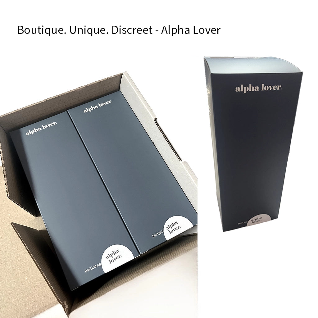 Discreet shipping and product packaging.